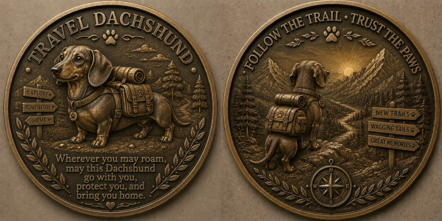 🐘 Travel Elephant Lucky Coin