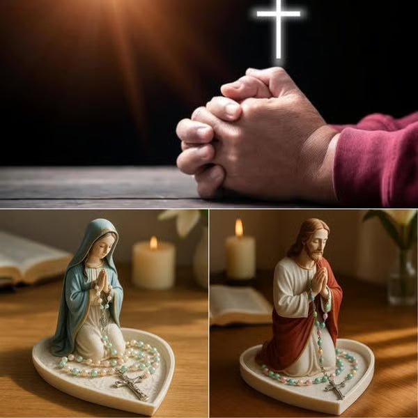 š„Virgin Mary Rosary Holder (Necklace not included) - āLimited Handmade Series