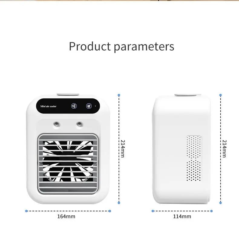 (🎁Last Day 49% OFF)❄️Mini Portable Air Conditioner with Cooling and Humidification Function