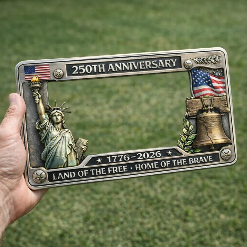🔥LAST DAY 50% OFF-🦅250th Anniversary Commemorative License Plate Frame