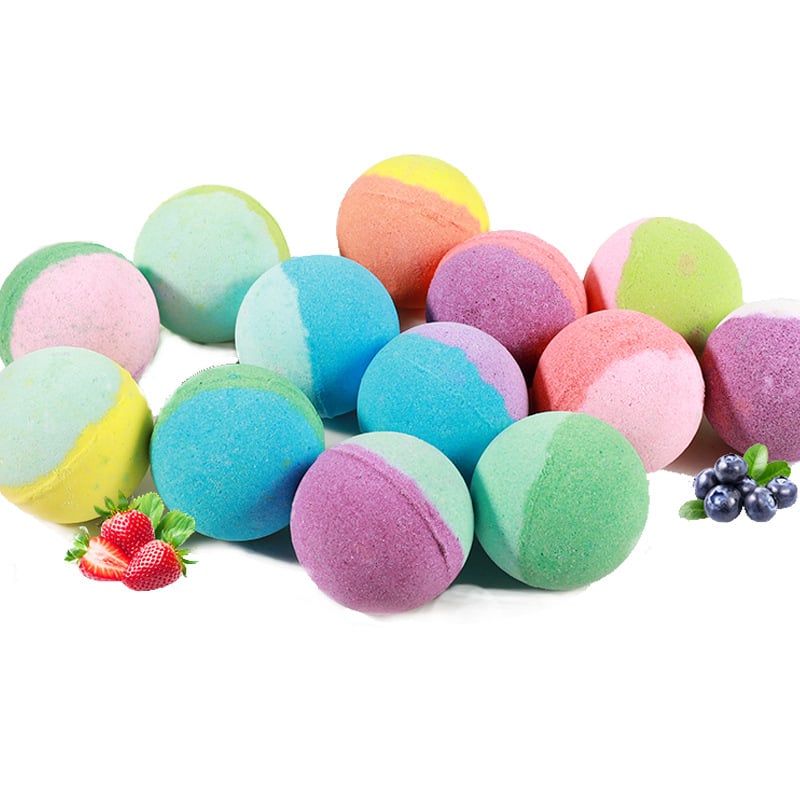 ๐ Natural Bath Bombs for Kids with Mega Bubbles & Surprise Inside ๐ฅโจ