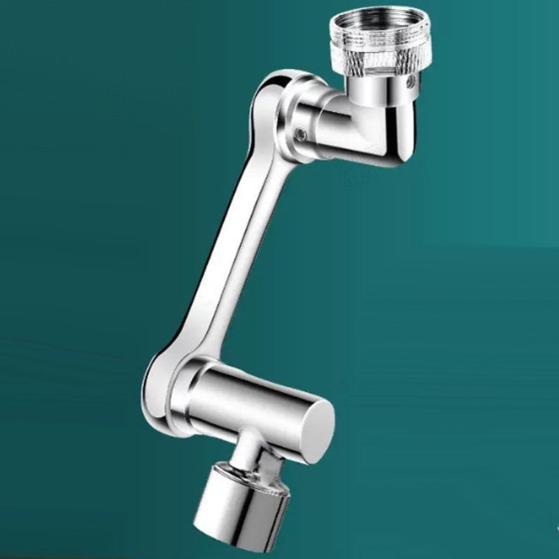 3D Filter Faucet Set - Multi-Angle Swivel Faucet Aerator with 3 Included Filter Cartridges, Anti-Splash Soft Aeration, Transparent Visible Filter Housing, Compatible with Kitchen, Bathroom & Laundry Faucets