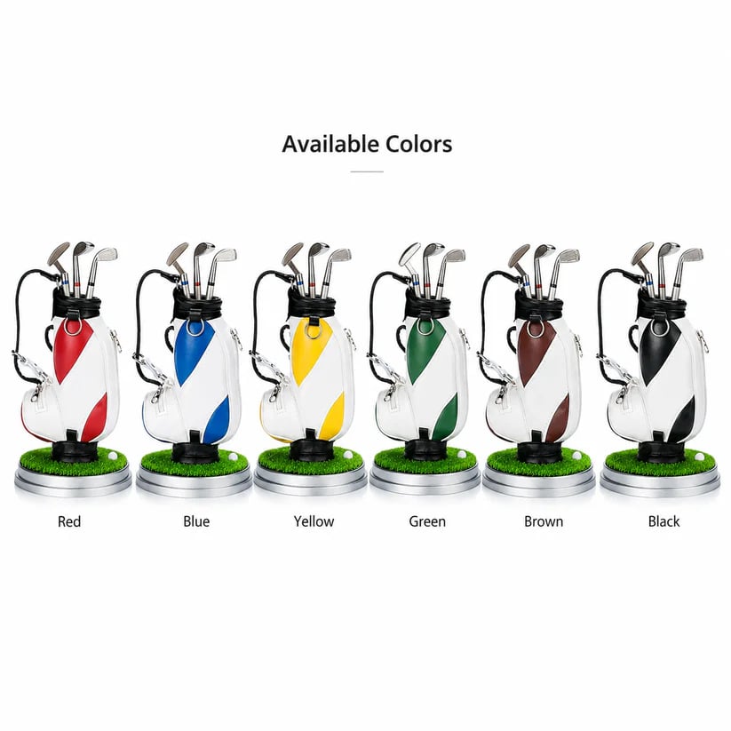 ⛳ Golf Pen Holder + 3-Pen Set 🏌️‍♂️ Elevate Your Desk – A Hole-in-One for Style & Function