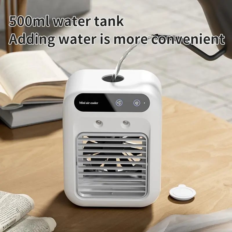 (🎁Last Day 49% OFF)❄️Mini Portable Air Conditioner with Cooling and Humidification Function