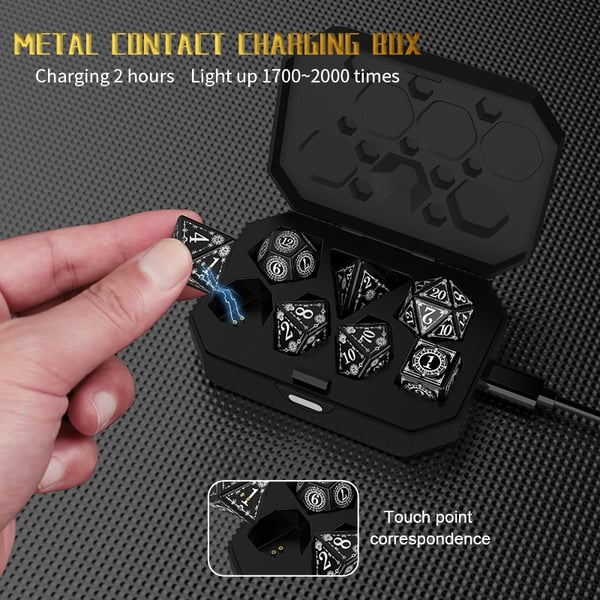 🔥CHRISTMAS SPECIAL PRICE 70% OFF-MOTION ACTIVATED LED BREATHINE DICE