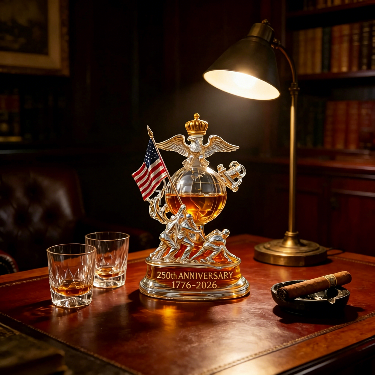 The Ultimate 250th Anniversary Commemorative Decanter -- Free Shipping Over $39🔥🔥