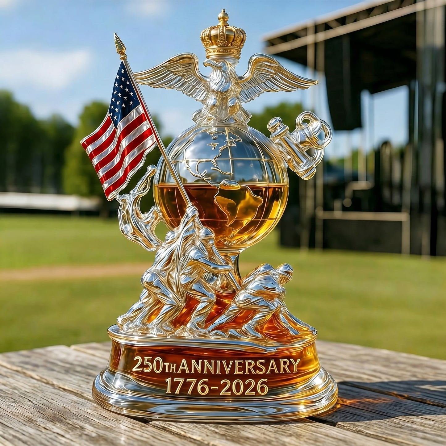 The Ultimate 250th Anniversary Commemorative Decanter -- Free Shipping Over $39🔥🔥