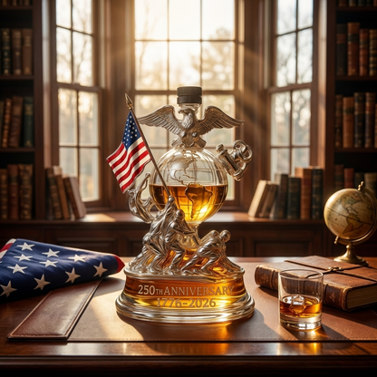 The Ultimate 250th Anniversary Commemorative Decanter -- Free Shipping Over $39🔥🔥