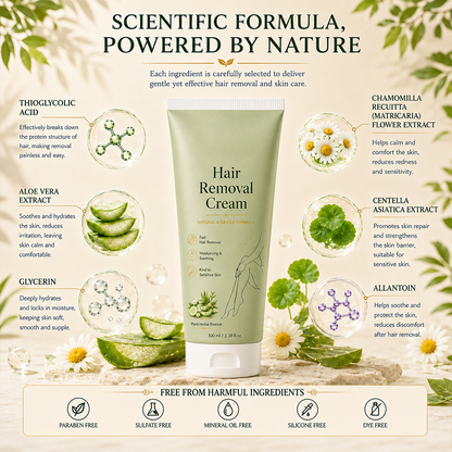 REPAIRSKINS | Painless Depilatory Cream – No Razor Bumps, No Harsh Odor