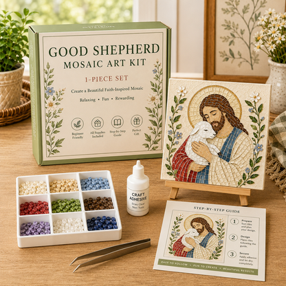 ✝️ Christian Sea Glass Art Kit