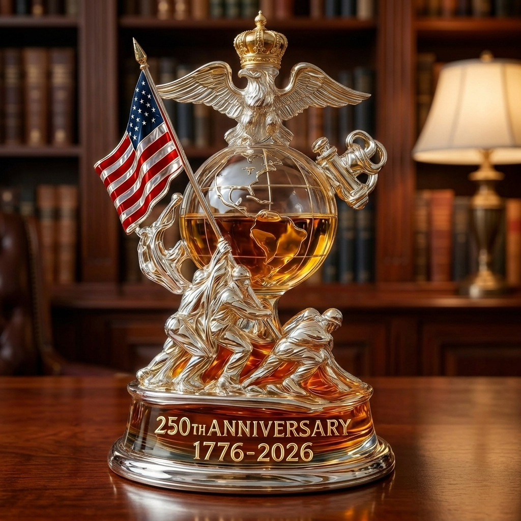 The Ultimate 250th Anniversary Commemorative Decanter -- Free Shipping Over $39🔥🔥