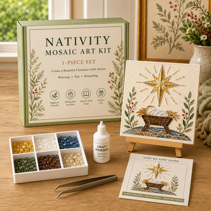 ✝️ Christian Sea Glass Art Kit