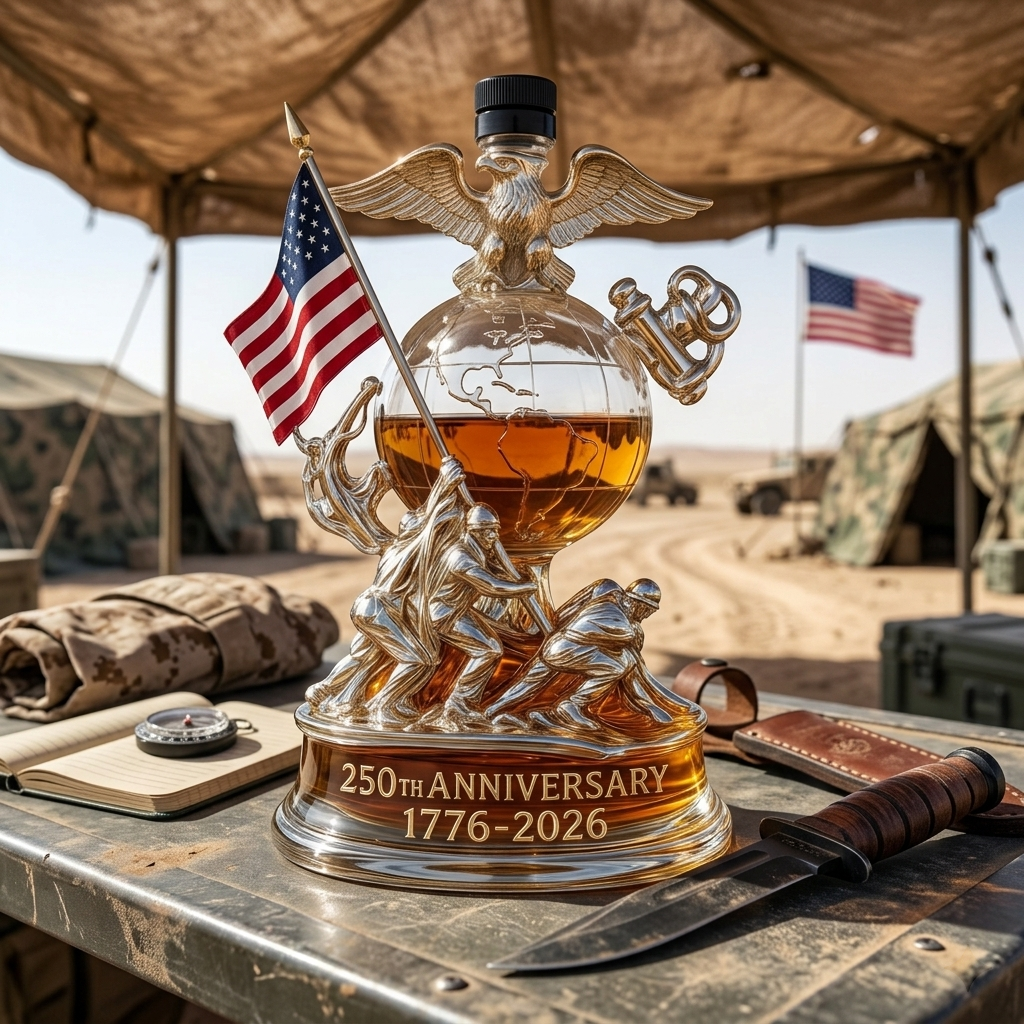 The Ultimate 250th Anniversary Commemorative Decanter -- Free Shipping Over $39🔥🔥