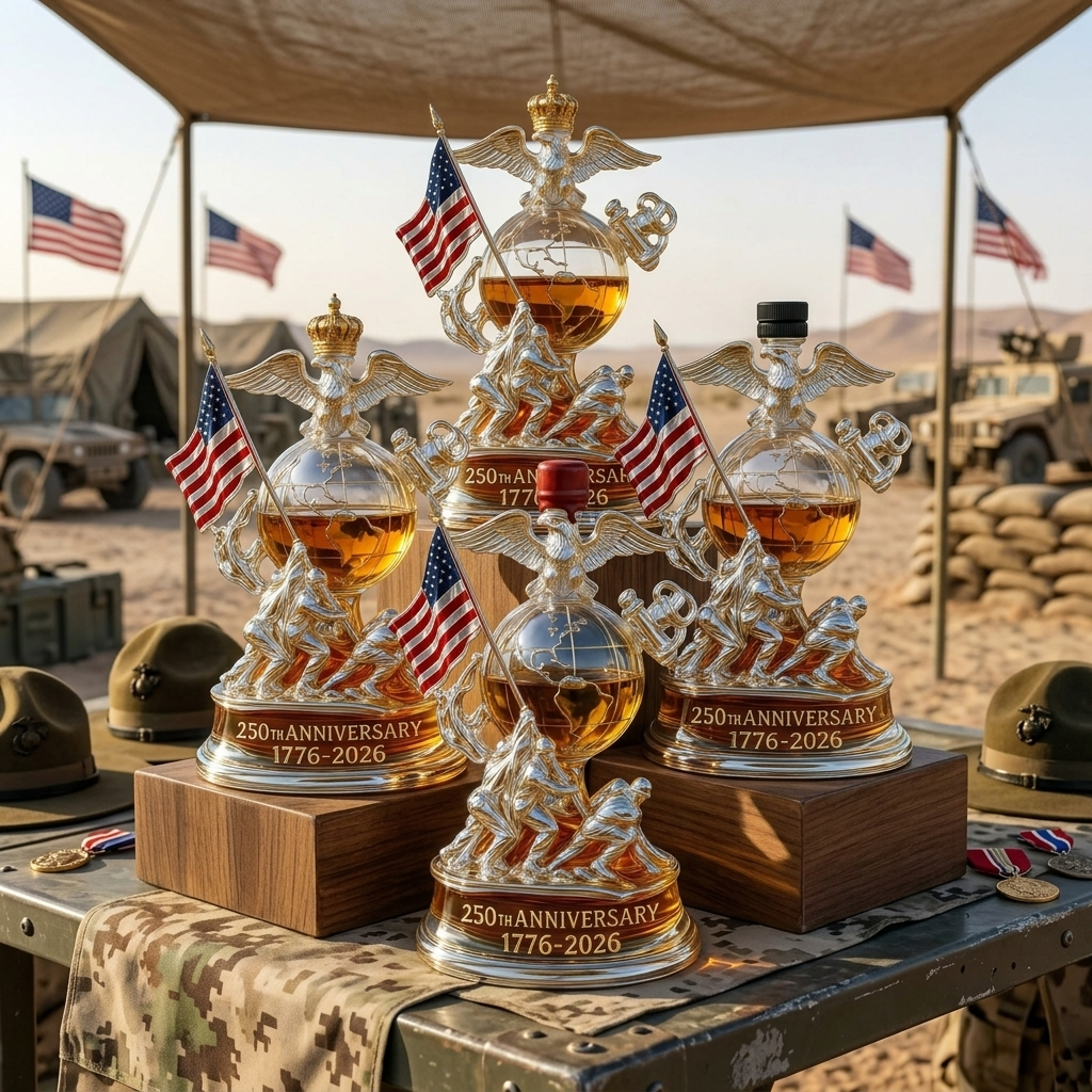 The Ultimate 250th Anniversary Commemorative Decanter -- Free Shipping Over $39🔥🔥
