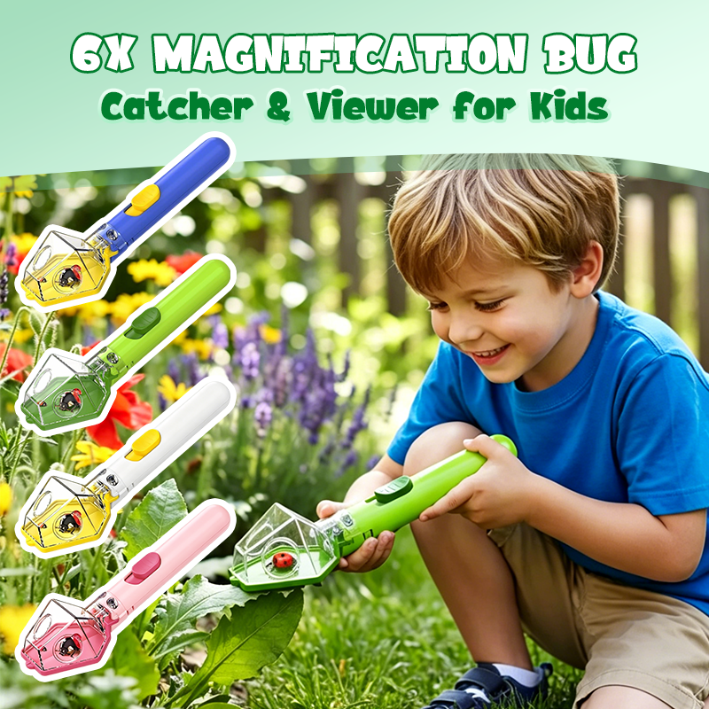 6x Magnification Bug Catcher & Viewer for Kids