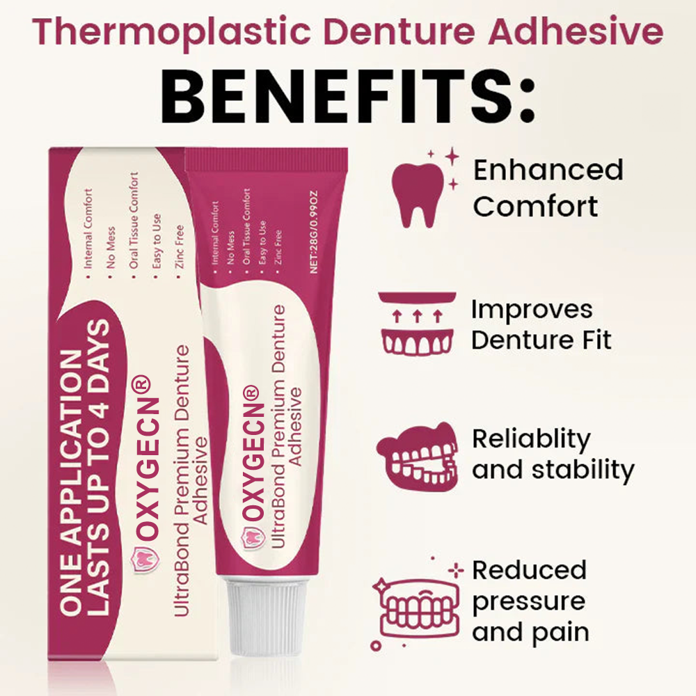 Oxygecn® UltraBond Premium Denture Adhesive