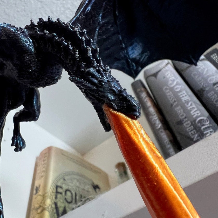 🔥Hot sale 49% OFF✨Dragon Flame Book Nook