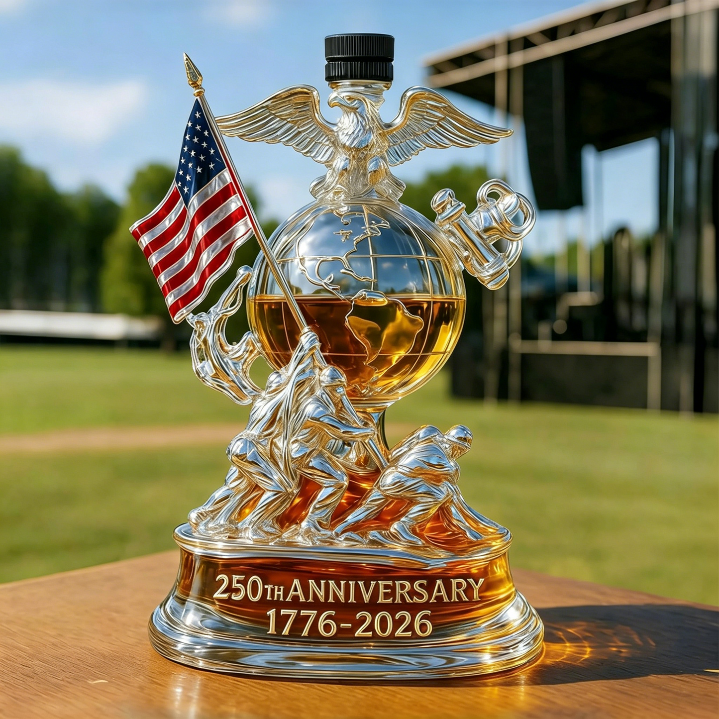 The Ultimate 250th Anniversary Commemorative Decanter -- Free Shipping Over $39🔥🔥