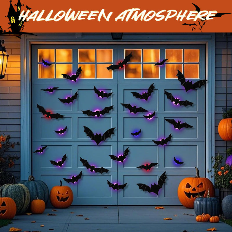 🔥Limited-Time🔥Halloween LED Flying Bat Decorations