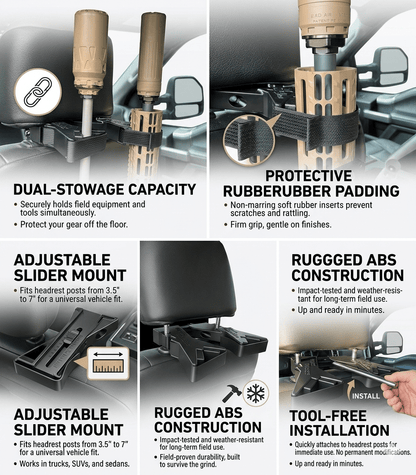 The Ultimate Universal Seat Back supporting structure Rack – Buy 2, Free Shipping