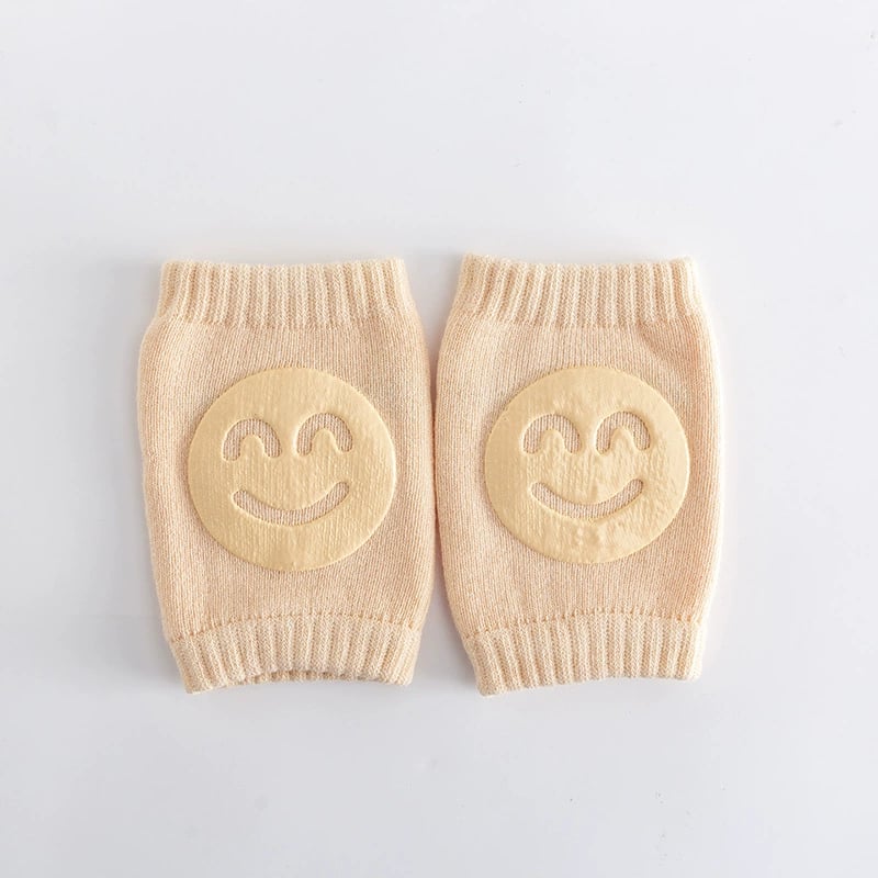 Baby 5-Pair Non-Slip Knee Pads, Thick Soft Contoured Fit for Crawling, Durable Fall Protection