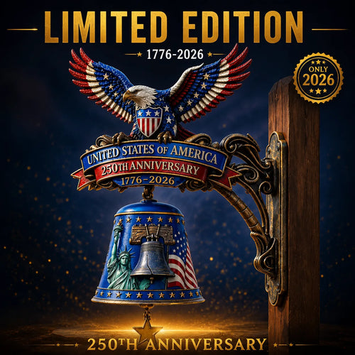 🦅USA 250th Anniversary Patriotic Wall Bell