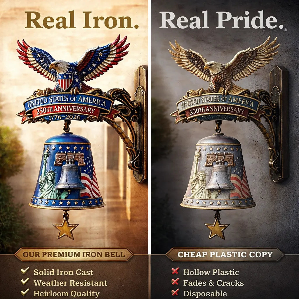 🦅USA 250th Anniversary Patriotic Wall Bell