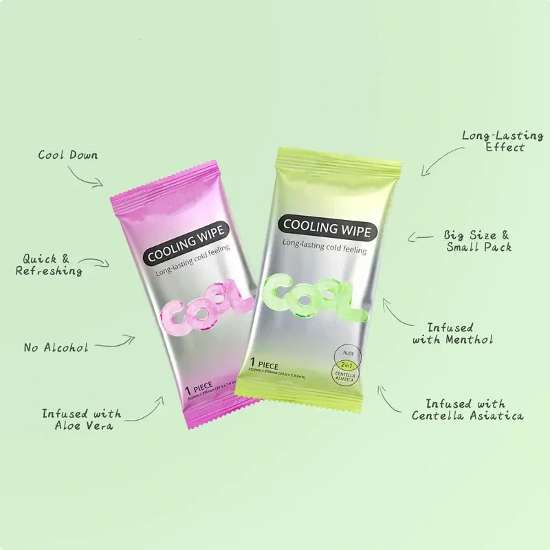 🧊 Instant Cooling Towels + Menthol Wipes | Beat the Summer Heat in Seconds!