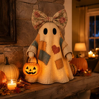 🏆Limited Time Sale 49% OFF🍂👻 Lighted Vintage Patchwork Ghost