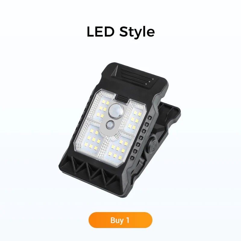 💡 USB & Solar Powered Motion Sensor Clip Lights – Perfect for gardens, balconies, and patios! 🏡✨