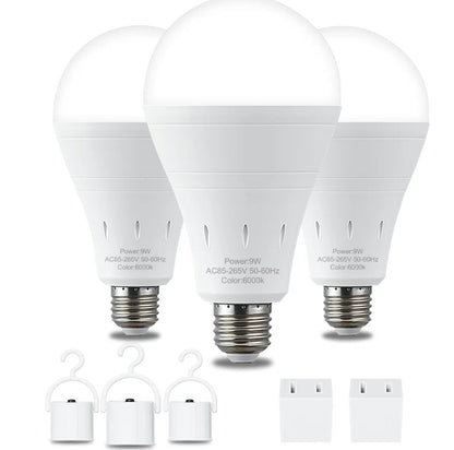 3er-Pack / 6er-Pack Wiederaufladbare Notfall-Glühbirnen 💡