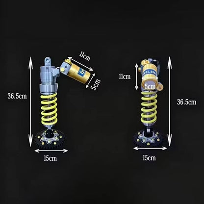🎁Father's Day Limited Sale🔥Ohlins Inspired Suspension Shock Absorber Lamp - Adjustable LED Light for Gamers & Car Enthusiasts
