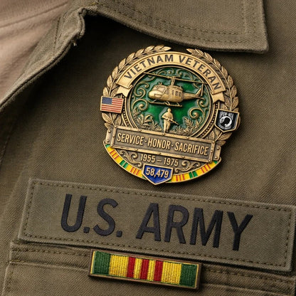 🦅 Last Day Promo: 60% OFF 🎖️Vietnam Veteran Honor Commemorative Pin