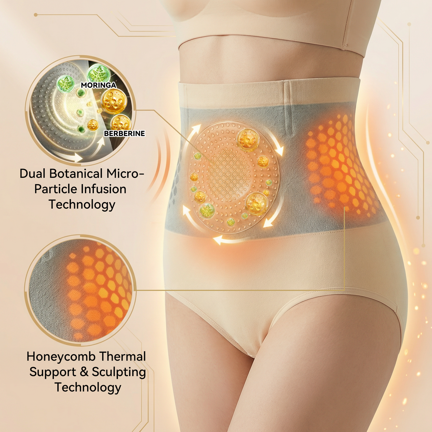 💝Flash Sale 5K+ SOLD!🔥2026 Moringa & Berberine 4-in-1 Micro-Particle Shaping & Fat Burning Shorts
