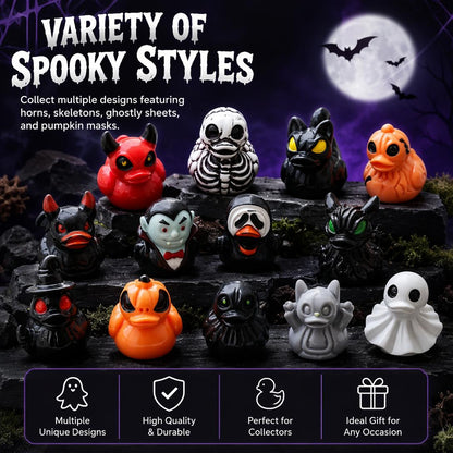 👻Mini Demon Ghost Skull Resin Duck Desktop Decoration Item