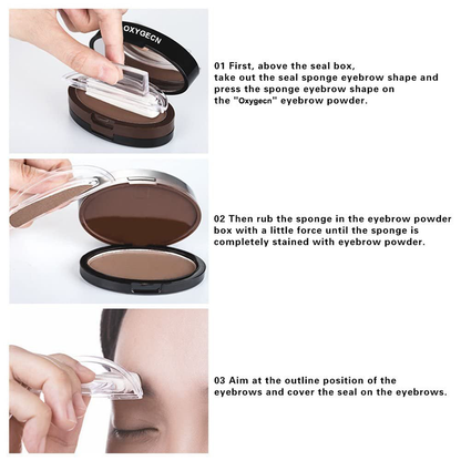 Two-Tone Waterproof Eyebrow Stamp
