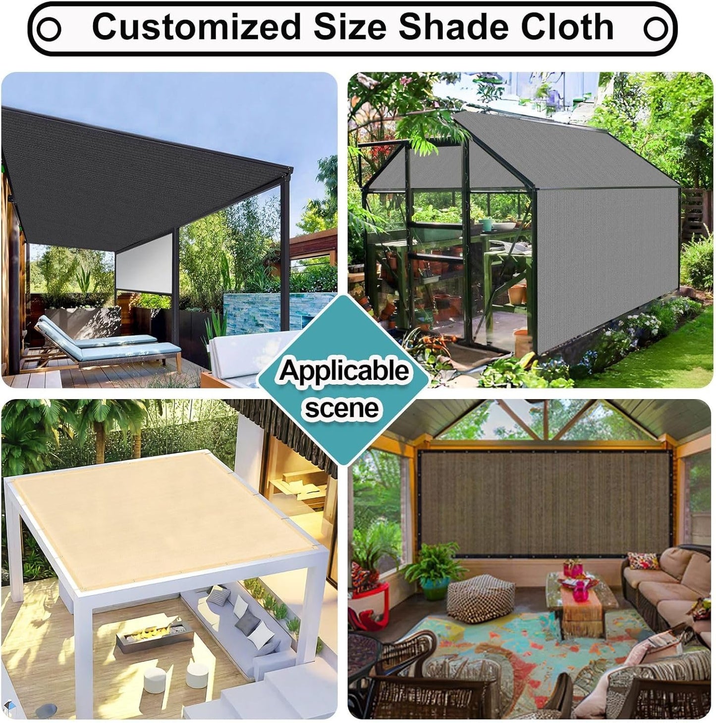🔥Summer Hot Sale Promotion-49% OFF🌞-Outdoor courtyard shade net