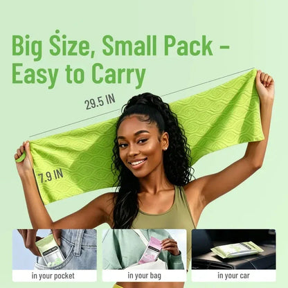 🧊 Instant Cooling Towels + Menthol Wipes | Beat the Summer Heat in Seconds!