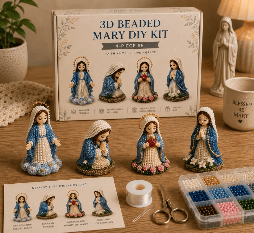 🔥Last Day 50% OFF ✝️3D Beaded Christian DIY Kit