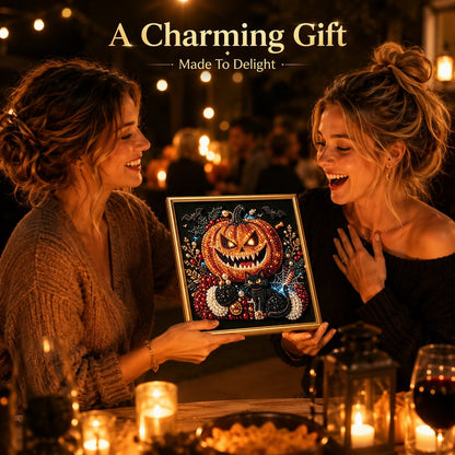 🔥 LAST DAY 49% OFF – 🖤 Premium 3D Pearl Dark Gothic Diamond Painting Art Kit | Luxury Flocked Canvas with Scratch-Resistant Non-Fading Pearl Beads DIY Dark Academia Decor 💀🕯️✨