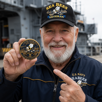 US Military Challenge Coin | 3D Enamel Commemorative Veteran Gift & Collection