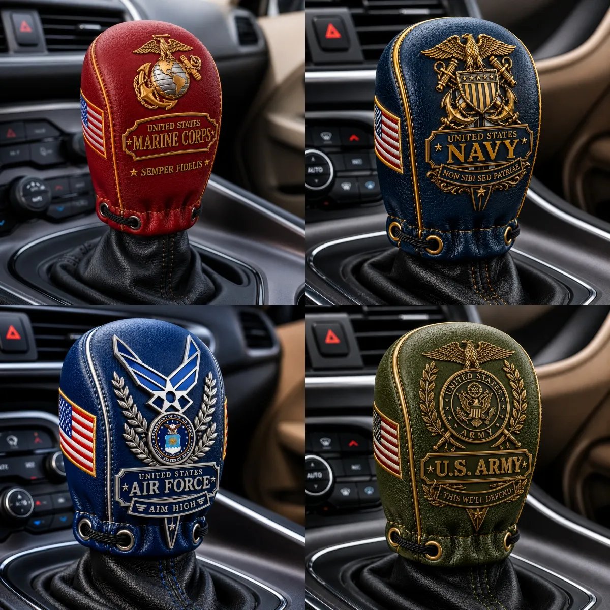 🇺🇸 Last Day Promo: 49% OFF 🎖️Military Tribute Gear Shift Cover Collection