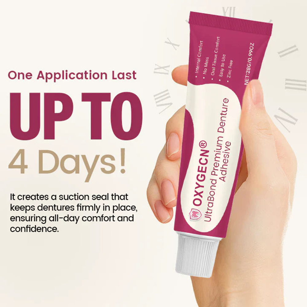 Oxygecn® UltraBond Premium Denture Adhesive