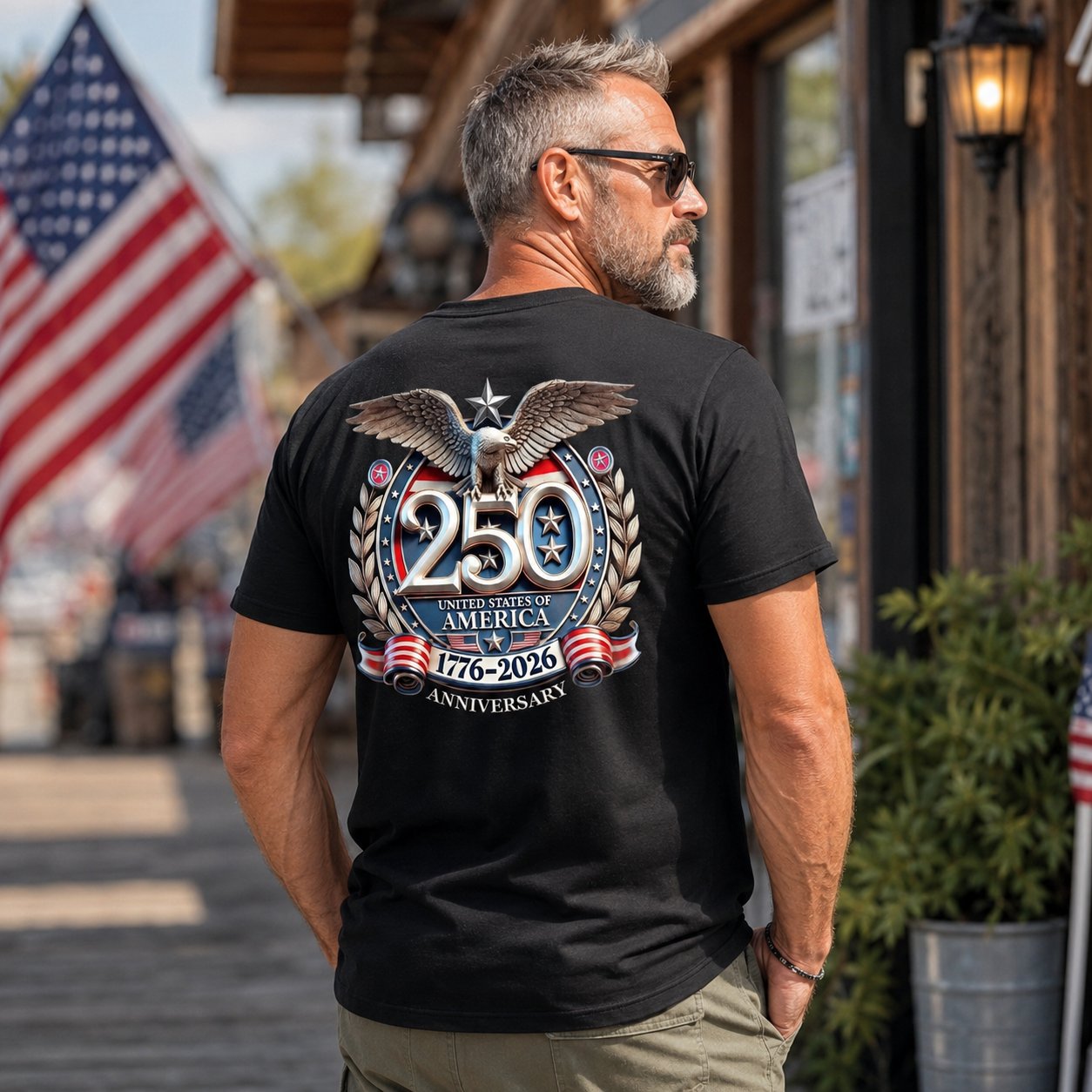 Freedom 250th Tee 🇺🇸 | Celebrate 1776–2026 in Style 🎉