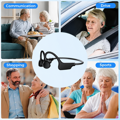 💖#1 THIS IS THE CLEAR WINNER!🔥Pryxo™ Bone Conduction Hearing Aids-Hear the sounds you should hear! ✅Made in the USA