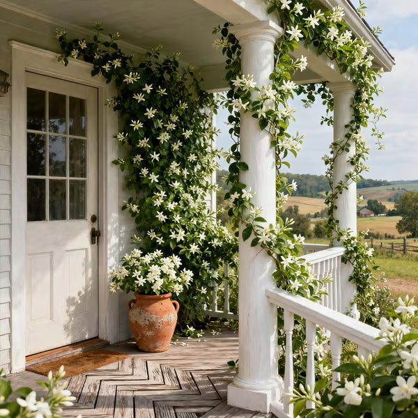 🏆 75K+ SOLD! 🌿❄️ Midnight Perfume Jasmine Seeds – Winter Planting, Perennial Blooms & Fragrant Garden Elegance 🌸