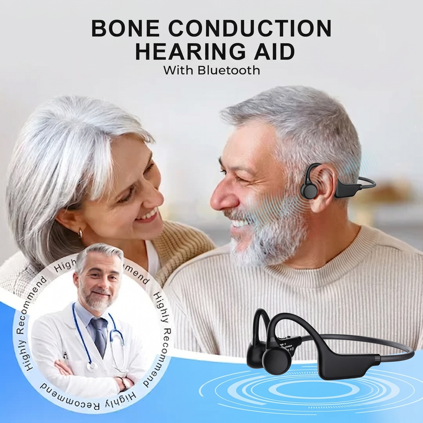 💖#1 THIS IS THE CLEAR WINNER!🔥Pryxo™ Bone Conduction Hearing Aids-Hear the sounds you should hear! ✅Made in the USA