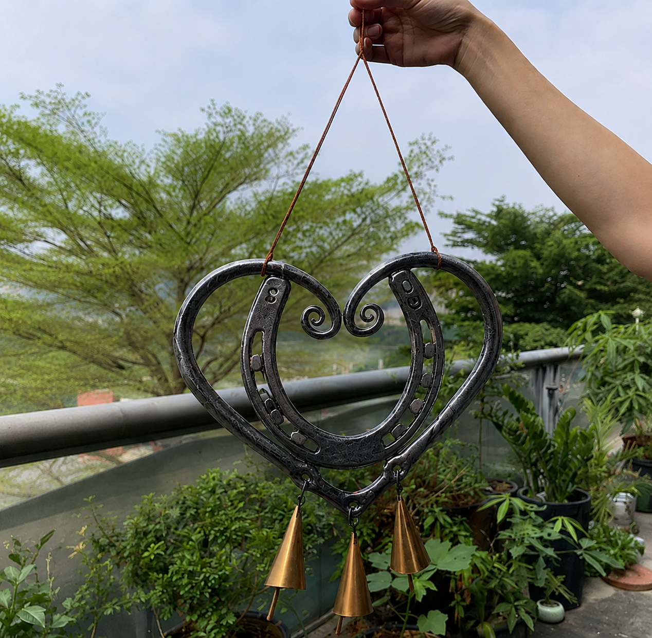 The Horseshoe Heart Wind Chime ❤🐎 (Handmade by Jordan Maynard®)