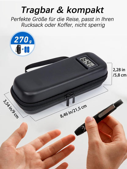 ✨ NUR HEUTE: 49 % RABATT 🔥 Insulin-Kühltasche mit Temperaturanzeige