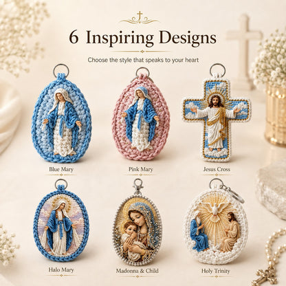 ✨ Handmade Sacred Key Charms | Devotion on the go🧶